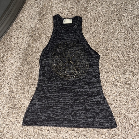 Zodiac Astrology Grey Striated S Tank Top - Picture 2 of 2